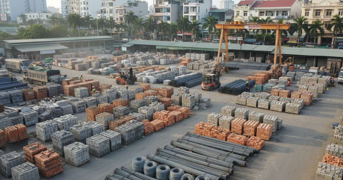 vật liệu xây dựng quận 10