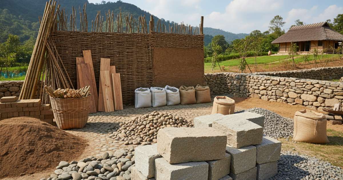 vật liệu xây dựng tự nhiên