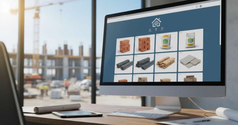 web bán vật liệu xây dựng