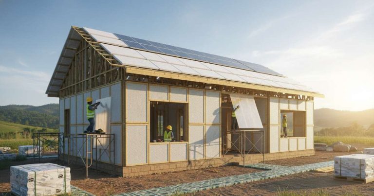 xây nhà cấp 4 bằng vật liệu mới